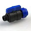 Кран шаровый обжим-наруж.рез. 32-1 ПЭ PN16