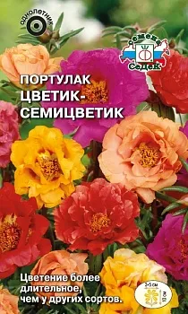 Седек Портулак Цветик-семицветик (крупноцв., махровый)