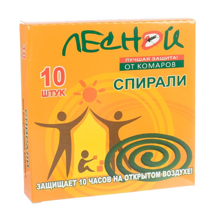 Спираль от комаров Лесной 10шт (60)