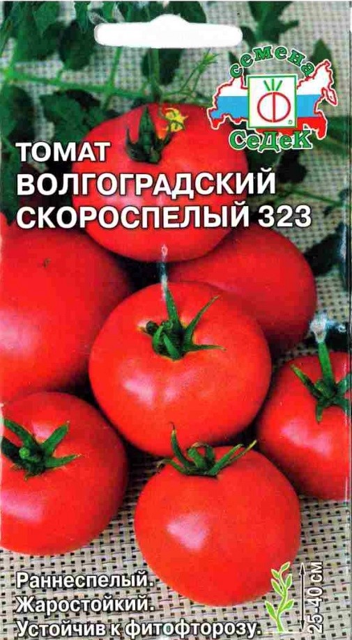 Седек томат Волгоградский скороспелый 323 (Евро, 0,1)