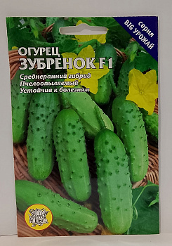 Ар Огурец Зубренок F1 1г 