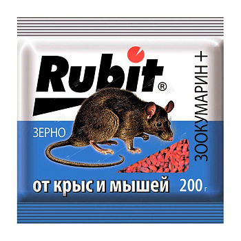 Рубит ЗООКУМАРИН+ зерно 200г (30)